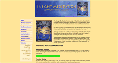Desktop Screenshot of insightmeditationcharlotte.org